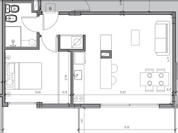 VENTA | LUGONES 3600 | SAAVEDRA | Departamentos a estrenar | 2 ambientes con balcón al frente