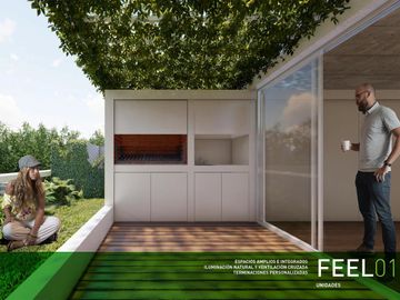 WASHINGTON FEEL EXC PH/LOFT 3 AMB C/GR BCON TZA C/PARRILL   COCHERA FIJA CUB  OPTAT MT PQUE SAAVEDRA