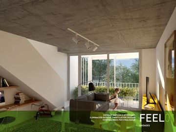 WASHINGTON FEEL EXC PH/LOFT 3 AMB C/GR BCON TZA C/PARRILL   COCHERA FIJA CUB  OPTAT MT PQUE SAAVEDRA