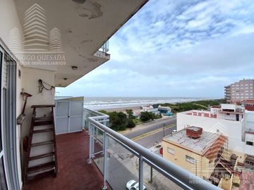Excelente dpto 2 ambientes con vista panoramica al mar!!