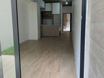Departamento en venta Coghlan 1 ambiente a estrenar, PB con jardín