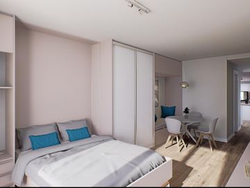 Moderno Loft de 46 m² con Cocina Independiente