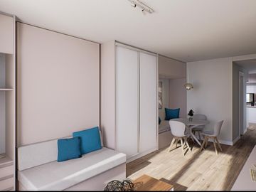 Moderno Loft de 46 m² con Cocina Independiente