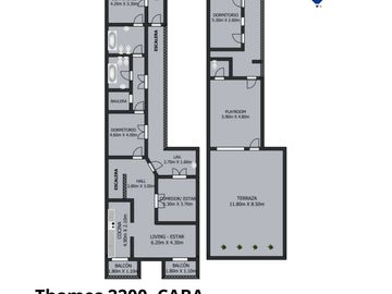 VENTA PH 5 AMBIENTES CON TERRAZA EN PALERMO