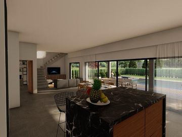 CASA 7 AMB EN VENTA EN BARRIO SANTA CLARA AL SUR