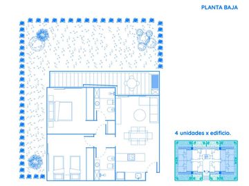 VENTA REMEROS BRICKELL 3 AMBIENTES CON JARDIN