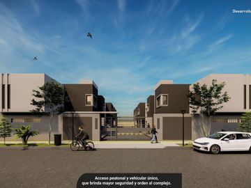 Venta de Departamento de 2 Dorm. en planta baja, con cochera y patio