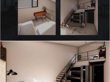 Venta de Departamento tipo loft en Complejo cerrado