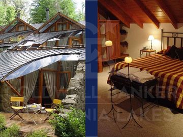 Venta Hostería 1100m2, lote de 5.000m2 en Bº Puerto Manzano Villa La Angostura