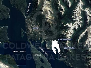 Venta Hostería 1100m2, lote de 5.000m2 en Bº Puerto Manzano Villa La Angostura