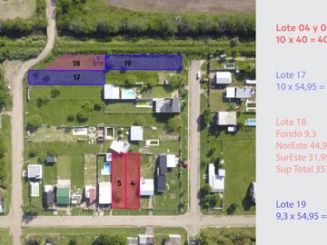 Terreno de 550 m2 en Luis Palacios