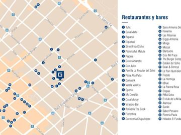 Excelente departamento 2 ambientes a la venta en Palermo Soho.