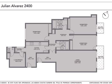 Departamento 4 ambientes, muy luminoso, balcón.