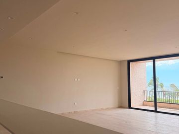DEPARTAMENTO EN VENTA MERIDA, PLAYA TELCHAC, BOGA, FRENTE AL MAR, ENTREGA INMEDI
