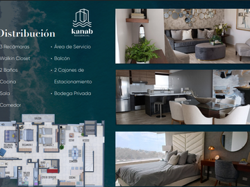Departamento venta En Kanab Residencial