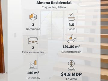 Residencia Nueva en Venta | Coto Almena
