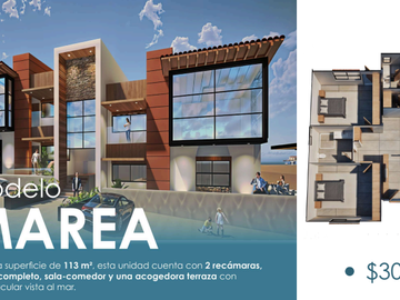 Departamento en venta Playas de Tijuana, cerca de Rosarito y Popotla