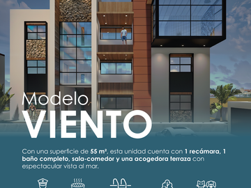 Departamento en Del Mar Residencial Cerca de Playas de Tijuana