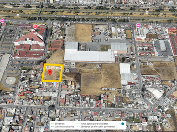 TERRENO EN VENTA EN METEPEC, SAN JERONIMO CHICAHUALCO  - (3)