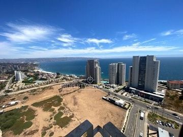 Dpto. con Vista al Mar 1D/1B ideal para Inversión o Vivienda - Las Golondrinas, Reñaca