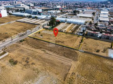 6,022 m2 Metepec bardado, plano a metros de pino suárez