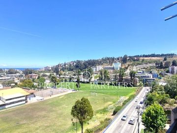 Céntrico dúplex con gran terraza y vista despejada en Reñaca