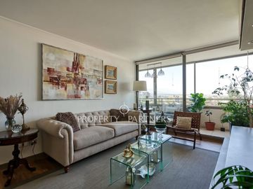 Venta de departamento en Ñuñoa! 101m2 con maravillosa vista!