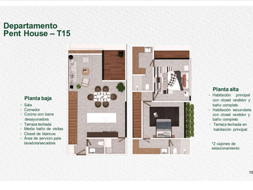 Penthouse en Mérida Yucatán.
