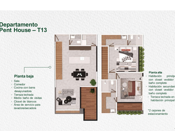 Penthouse en Mérida Yucatán.