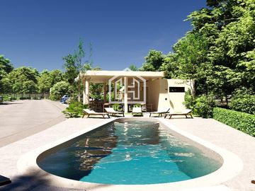 Casa en venta 3 recámaras en Playa del Carmen con cancha pickleball