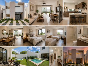casa en venta de 3 recamaras en Mérida, Yucatán.