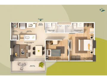 Apartamento en Venta en Sabaneta en sesión de derechos