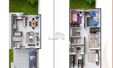 Casa sola en venta en El Cactus, Ramos Arizpe, Coahuila