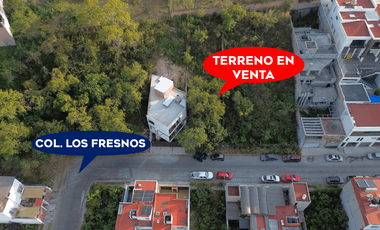 TERRENO EN VENTA EN MORELIA, LOS FRESNOS ( ZONA UNIVERSIDAD)