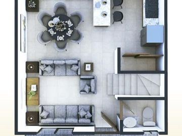 Casa en Venta de 3 Recamaras 1,7 MDP, Zona Salida CDMX, Marques, Queretaro. GPS