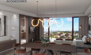 Departamento en Venta en zona residencial en Bosque Real, EDOMEX.