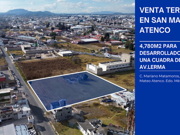 Terreno Mariano Matamoros, San Mateo Atenco