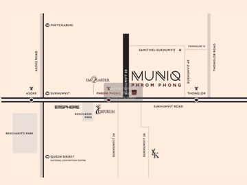 FOR SELL Condo MUNIQ Phrom Phong  BTS-Phrom Phong CX-143448