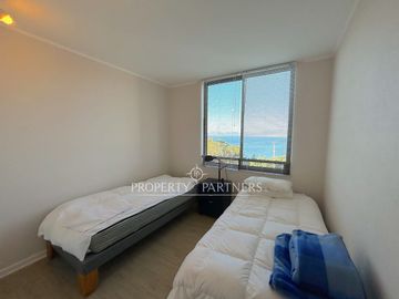 Fabuloso departamento totalmente equipado con espectacular vista al mar