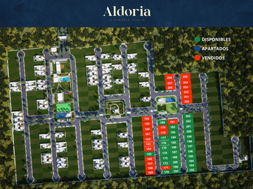 Terreno(192) en Venta en Privada Aldoria en Conkal