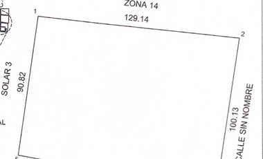 TERRENO EN VENTA EN SEYÉ, YUCATÁN