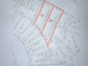 Terreno en venta en Fracc Lomas de Montecarlo, por Rosamar.