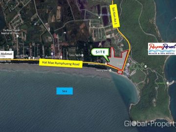 Prime Land Plot for Sale at Hat Mae Ramphueng, Rayong