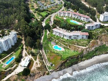 Exquisito Departamento en Condominio Costa Quilén (Arboleda 2)