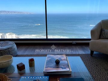 Exclusivo departamento con vista panorámica al mar
