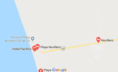 Vendo terreno con playa para inversión en Isla del Novillero, Tecuala, Nayarit.
