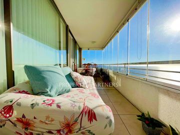 Se vende exclusivo departamento con espectacular vista al mar Costa de Montemar