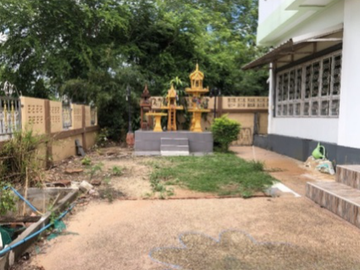Large detached house, Pruksa Thani Village, wide area, complete functions, ready to move in, good price!