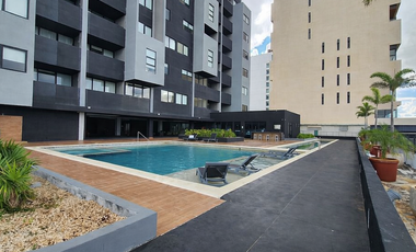 Exclusivo Departamento en Torre Moderna con Alberca y Área Social