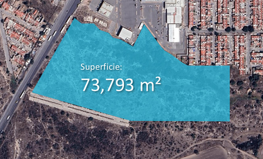 En Venta | Terreno Industrial | Huehuetoca Edomex | 73,793m2